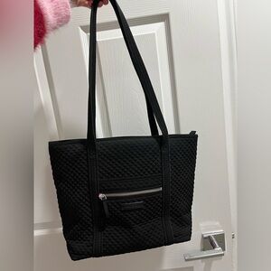 Vera Bradley Black Quilted Tote